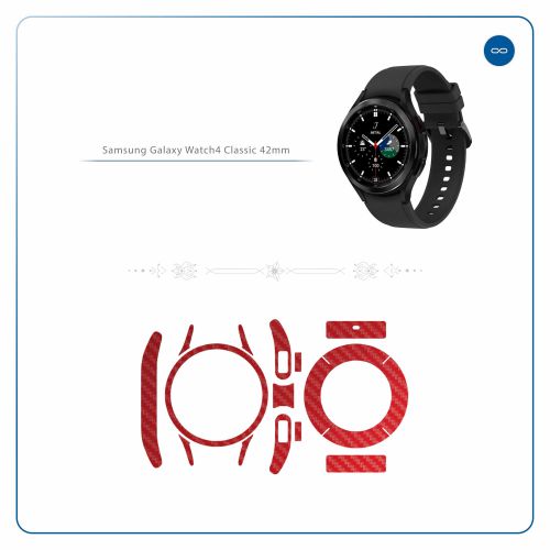 Samsung_Watch4 Classic 42mm_Red_Fiber_2